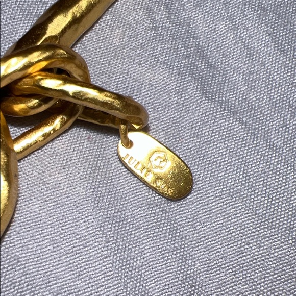 Julie Vos Gold Circle Link Bracelet - Picture 4 of 5